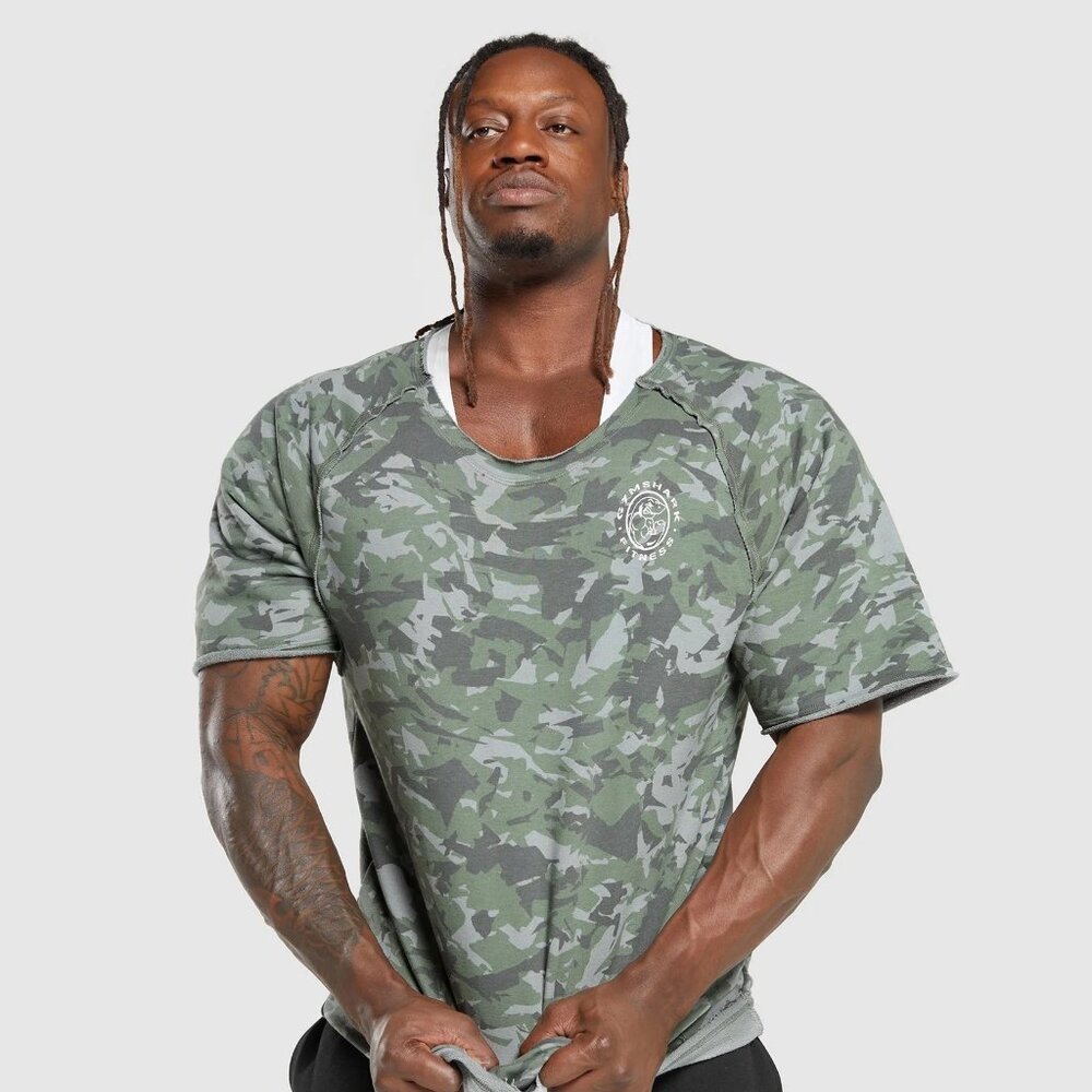 GYMSHARK Legacy Rag Top. Oversize fit. Small. NWT. Original Retail Price: $46